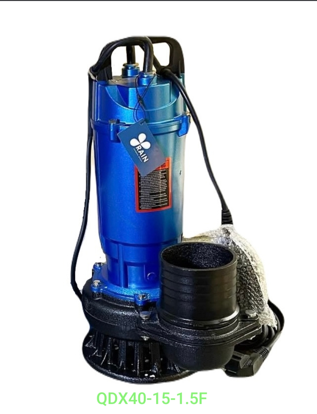 کف کش ۳ اینچ ۱۵ متری فلوتر دار برند راین مدل QDX40-15-1.5F
