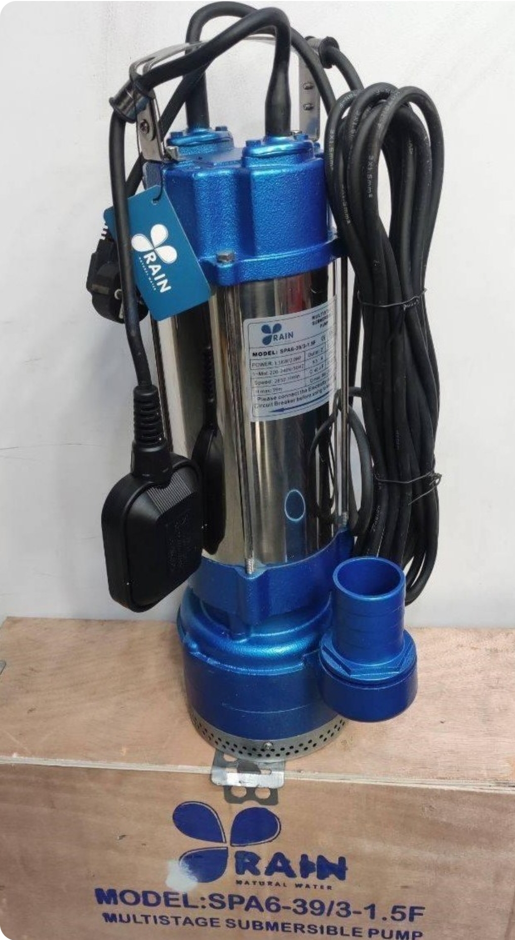 کف کش ۴۲ متری ۲اینچ فلوتر دار برند راین مدل SPA6-39/3-1.5F